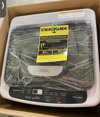 #ad New White Top Loading Mini Washing Machine Portable $350.00