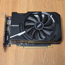 MSI Geforce GTX 1050 TI AERO ITX 4G OCV1 - GRAPHICS CARD - TESTED