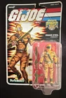 GI Joe Super 7 Reaction Target Tiger Force Snake Eyes New on Damaged Card