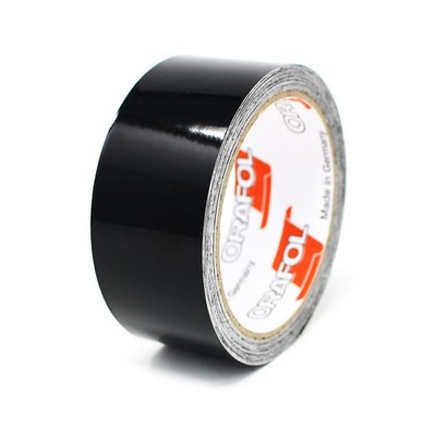 10m Zierstreifen 40mm Schwarz Glanz Auto Motorrad Dekorstreifen Seitenstreifen
