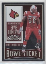 2016 Panini Contenders Draft Picks Bowl Ticket 48/99 Elvis Dumervil #38 fm0