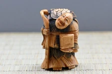 Japanese Antique Netsuke Kame Sennin (Turtle Sage) Edo (1603–1868) from Japan