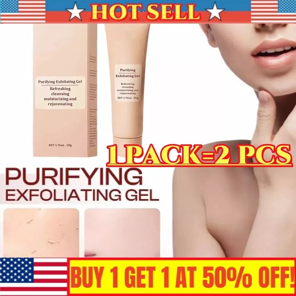 Quarxery 2X Purifying Exfoliating Gel & Cleansing Cream for Face and Body