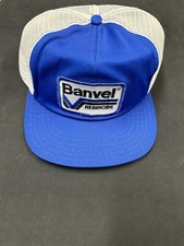 Banvel Herbicide Truckers Cap Vintage Blue and White Snapback