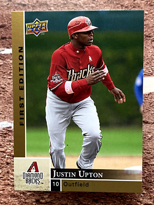Justin Upton 2009 Upper Deck First Edition #303 Arizona Diamondbacks