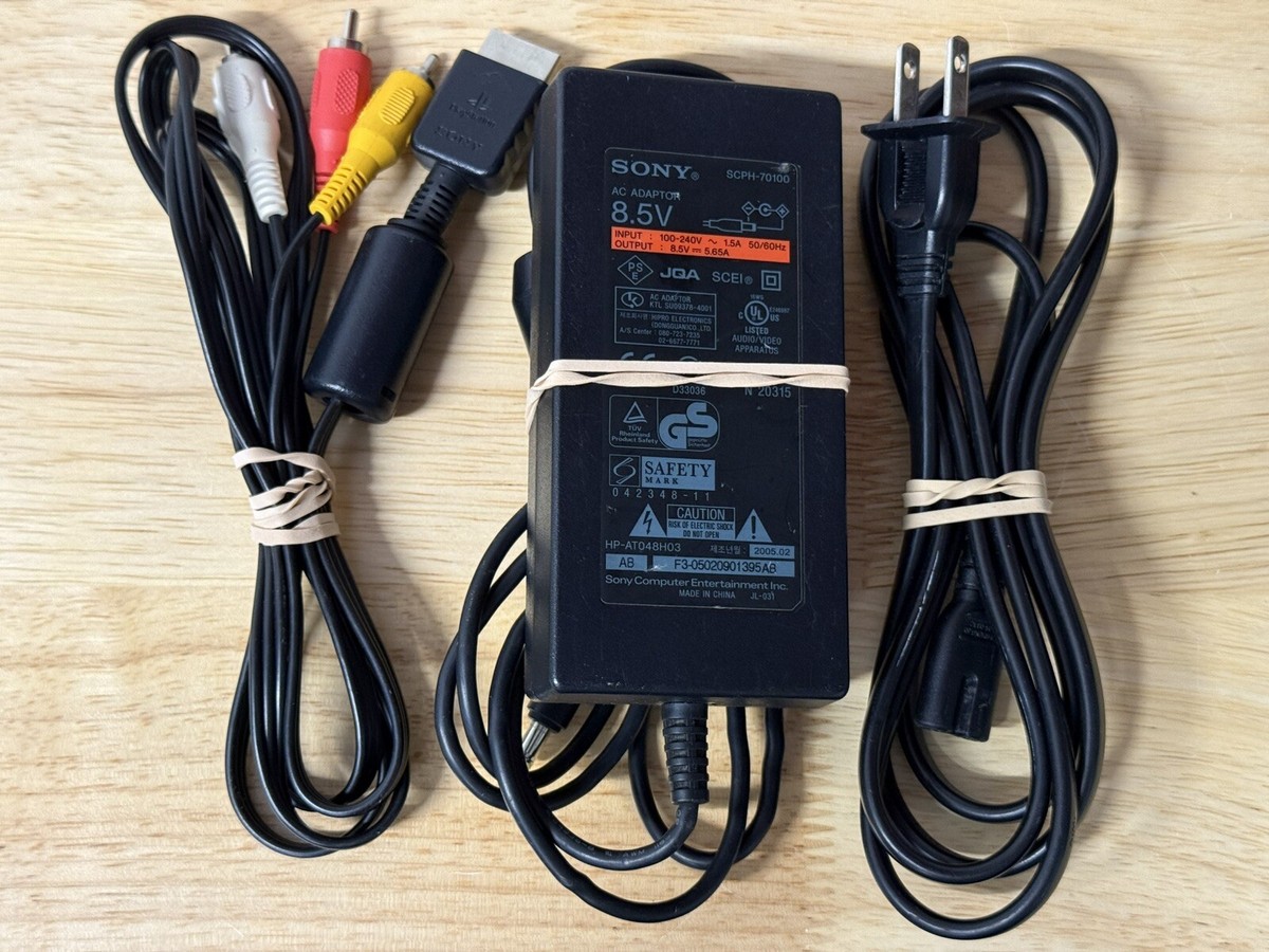 Sony Playstation 2 PS2 Slim AC Adapter Power Supply SCPH-70100 w