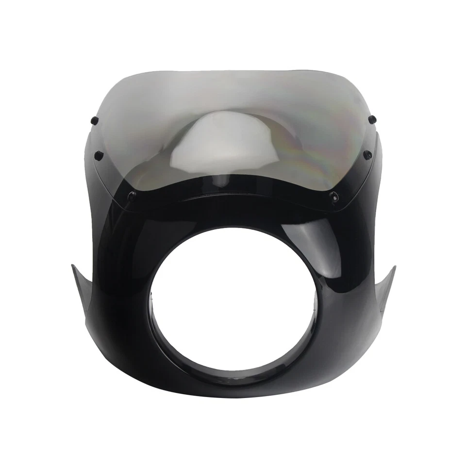 Carenado de faros retro para Cafe Racer Honda BMW R80 R60 R100 Thruxton Yamaha XS Foto 4 de 4