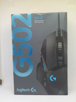New Logitech G502 HERO High Performance Wired Gaming Mouse, HERO 25K Sensor