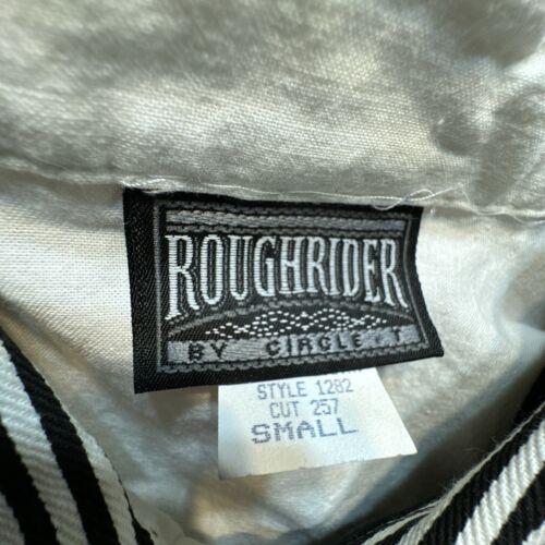 Vintage Rough Rider Circle T Womens S Top Large 80s 90s Asymmetric Patrick Nagel - Picture 3 of 17