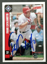 2001 Upper Deck ( VICTORY ) SIGNED: Frank Catalanotto, RANGERS #144