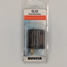 Novita Heavy Duty Electronic Flasher 2 Terminals 12-Volt  EL12. EL12.BX1. ER46