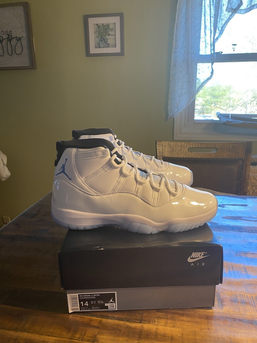 AIR JORDAN 11 LEGEND BLUE COLUMBIA Size 14 | eBay display picture 3