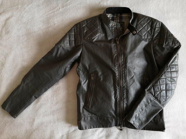 Belstaff Outlaw Waxed Cotton Biker 