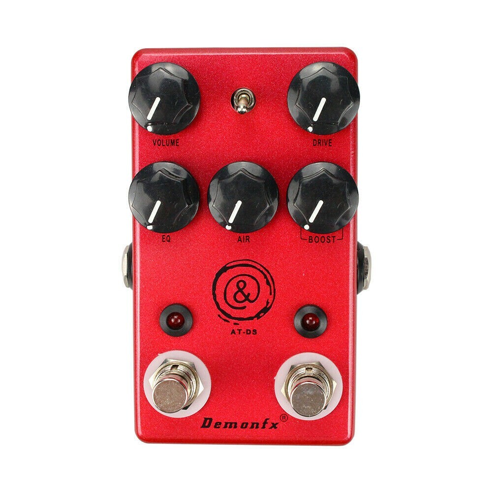 Demonfx AT-DS Attack Drive+PDC 3A Power Cable Guitar FX Pedal