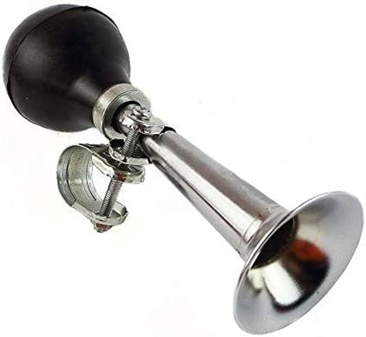 Soytich Campanella Metallica Per Bici | Clacson Classico Con Supporto | Lunghezza 17 Cm | Design Vintage