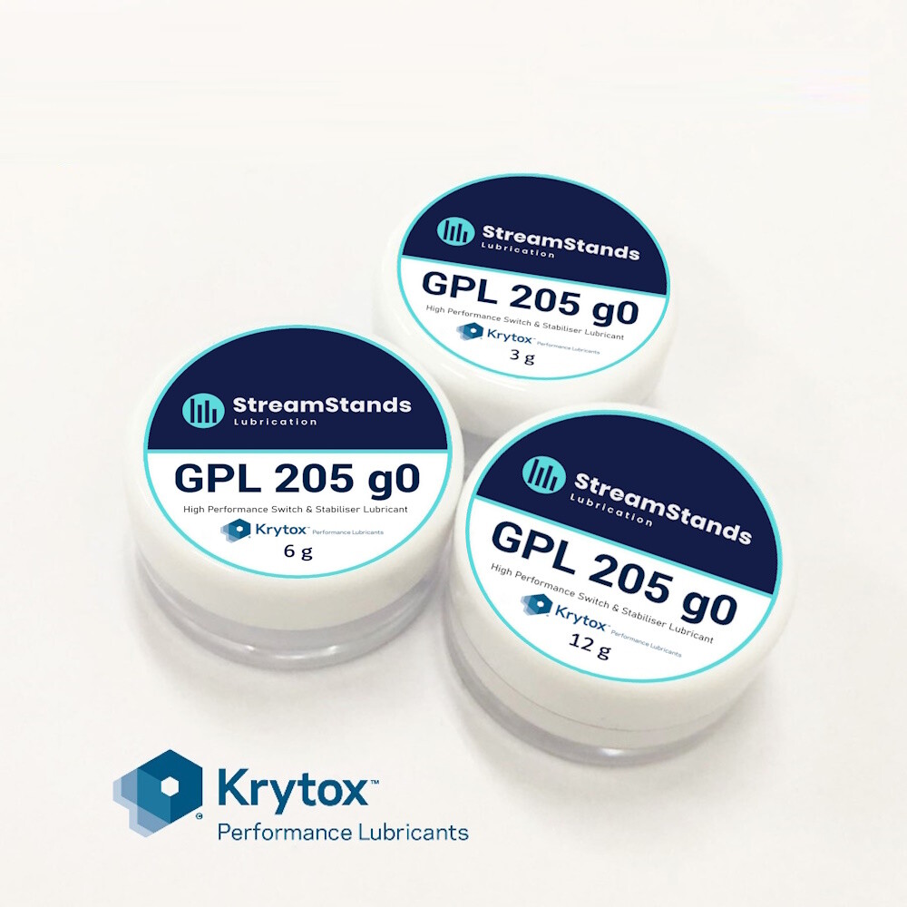 Krytox 205g0 Keyboard Lube, GPL 205g0 Grease 3, 6 or 12 grams with