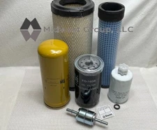 Kit Filter Replacement Case 430 445 445CT Series 1 Skid Steer Annual Filter