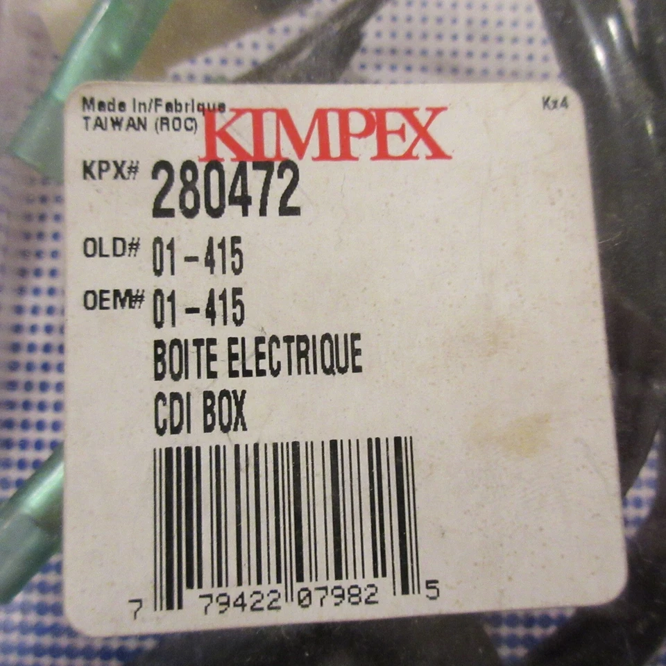 Yamaha CDI коробка K01-415 Kimpex Enticer Excel Phazer SRV XL V-Max Venture 280472 + - Изображение 4 из 4