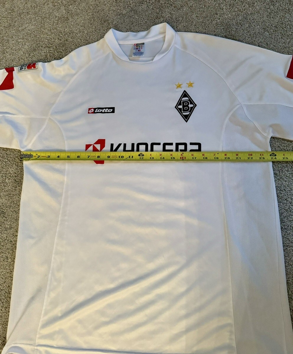 Lotto Kyocera Borussia Monchengladbach Soccer White Home Jersey