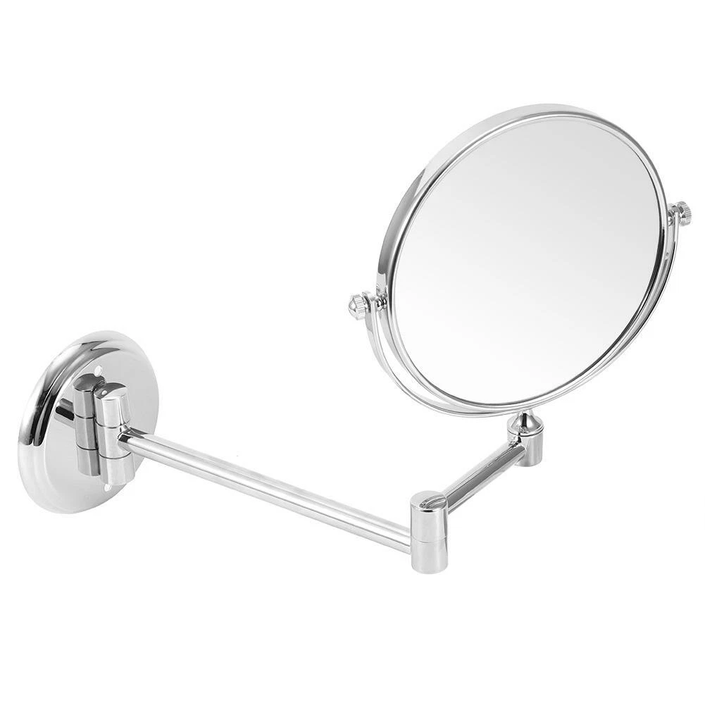 Household Bathroom Copper Makeup Mirror Wall Mounted Double Sided