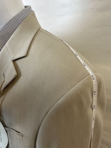 NWT Silk Blazer - Joseph & Feiss International - 40L - Picture 6 of 14