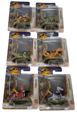 Jurassic World Micro Collection Mattel Dino ca.4-4,5 cm  zum Aussuchen