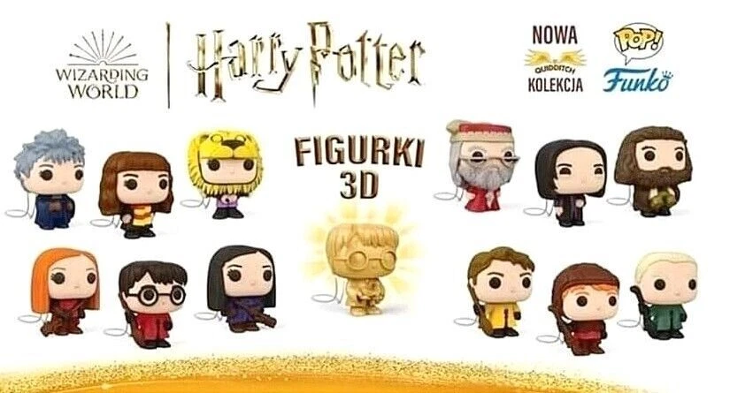 HARRY POTTER QUIDDITCH FUNKO POP KINDER JOY 2024 SCEGLI IL TUO PERSONAGGIO