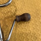 Vintage Edlund Hand Mixer Egg Beater  Wood Handle Stainless Made in USA 7922 — photo 3