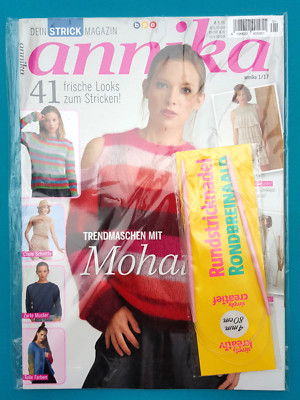 Annika Strick Magazin 1/2017 ... 41 Frische Looks zum Stricken! unbenutzt