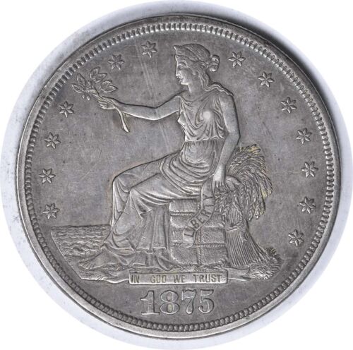 1875-CC Trade Dollar Choice EF nicht zertifiziert #620 - Bild 1 von 2