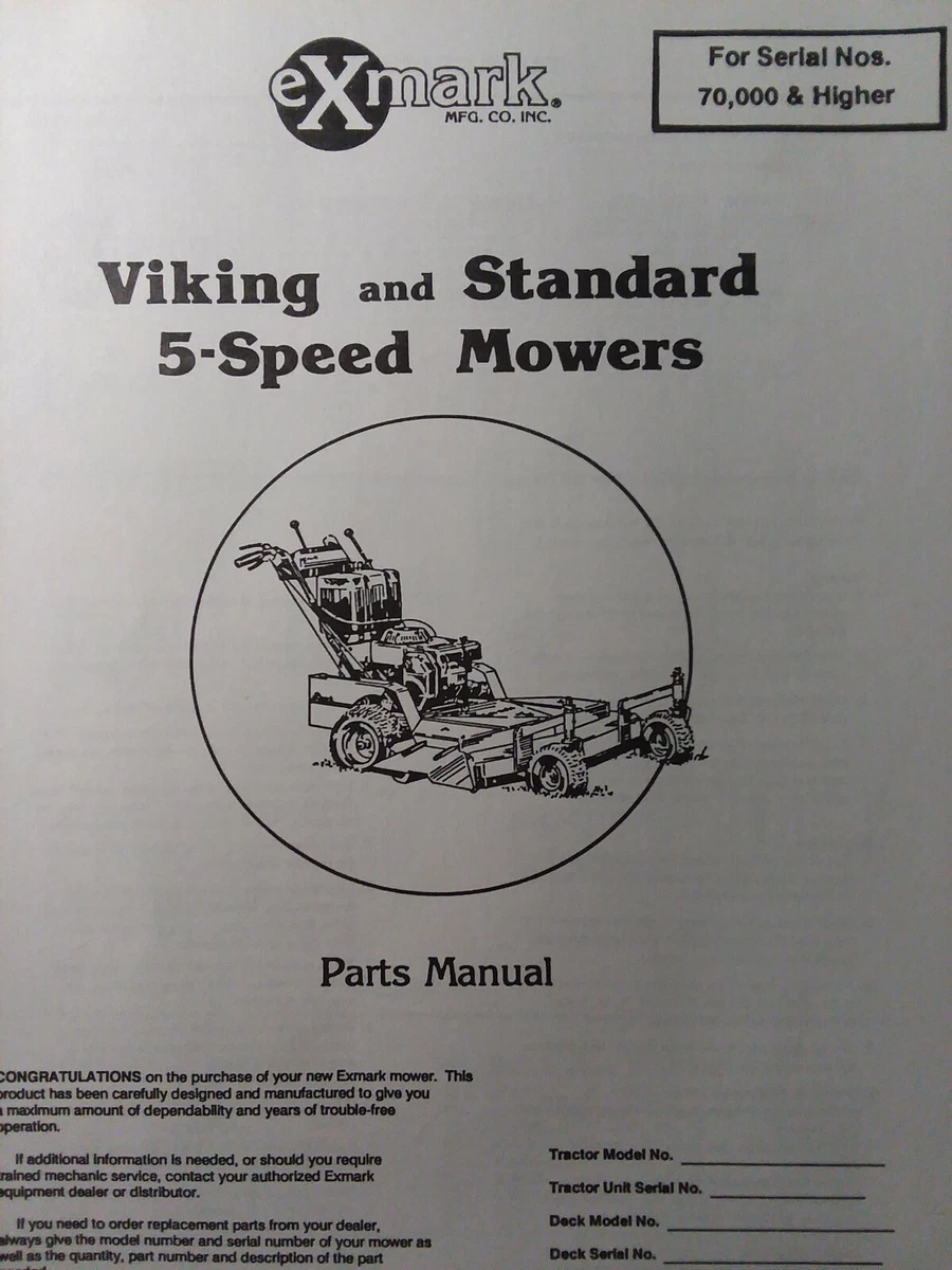 Viking lawn mower parts online