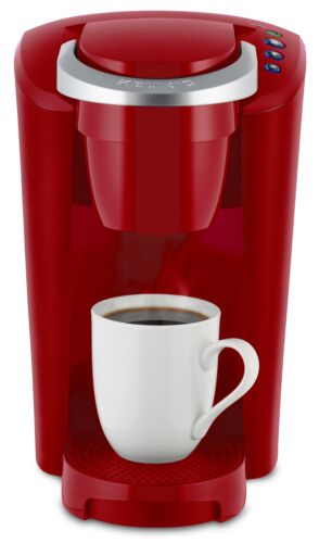 Keurig K-Cup Single-Serve Compact Pod Coffee Maker Black Red Turquoise Gray Whit - Afbeelding 1 van 15