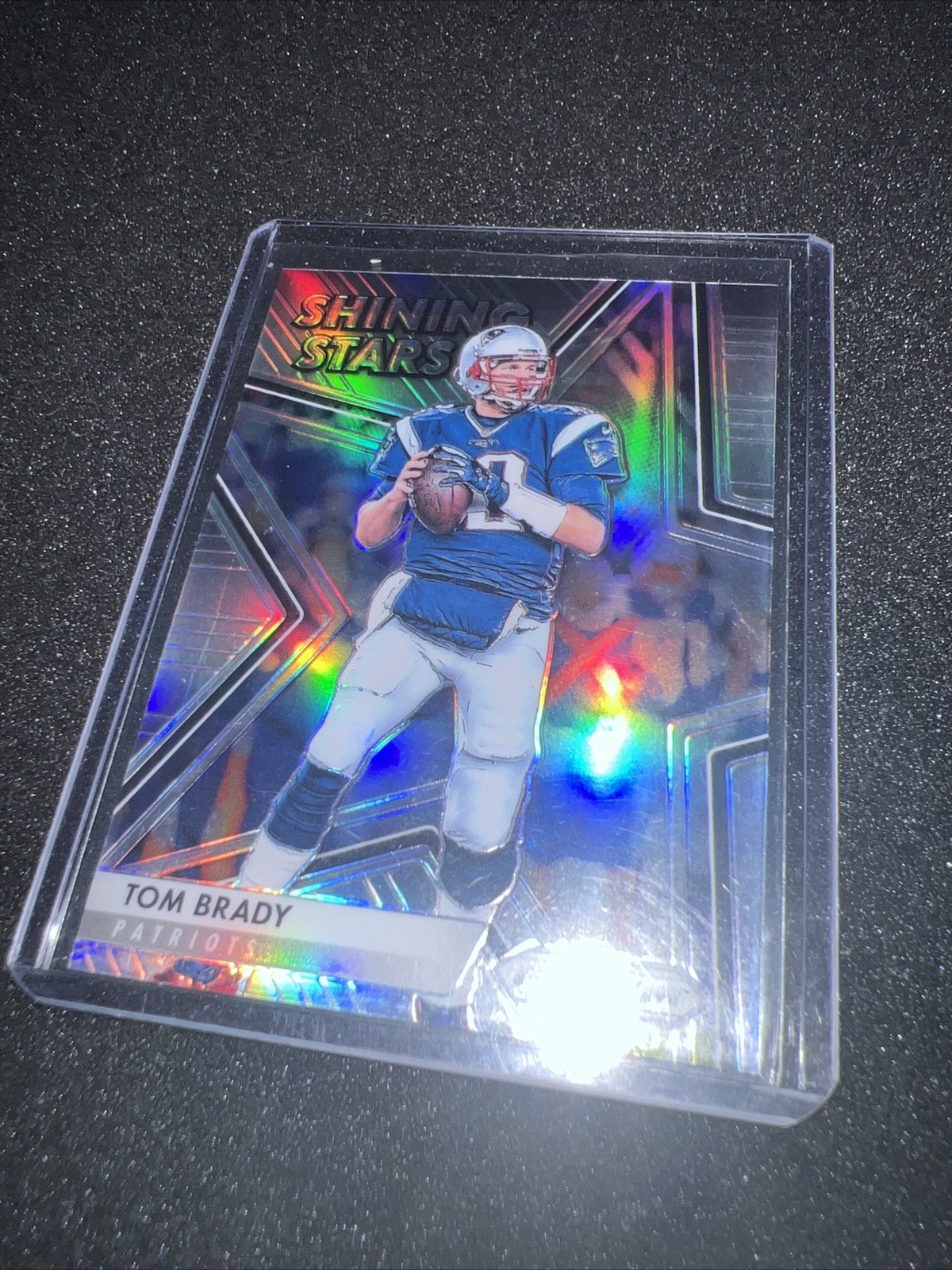 2016 Panini Shining Stars Prizm #8 "Tom Brady" New England Patriots NM