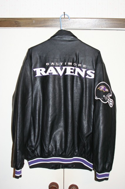 Baltimore Ravens G-III Faux Leather Varsity Snap Football Jacket Mens 2x for sale online | eBay