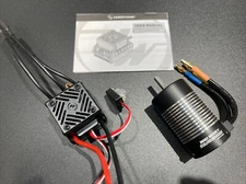 10BL60 3660 3200KV Brushless Combo ESC Motor For 1/10 RC Car Truck SCT 5MM Shaft