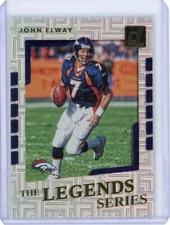 2017 DONRUSS LEGENDS SERIS JOHN ELWAY #10 BRONCOS STANFORD HOF MINT SHARP CLEAN