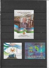 Usbekistan - Lot von 3 Blöcken/Blocks - postfrisch - siehe Hinweis !!!!
