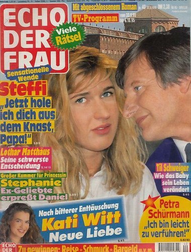 Echo Der Frau Maria Schell Katarina Witt Kristina Bach Steffi Graf 
