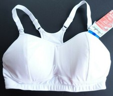 Playtex Maternity Nursing Bra Women Small Low Impact Sports Style US3010 White