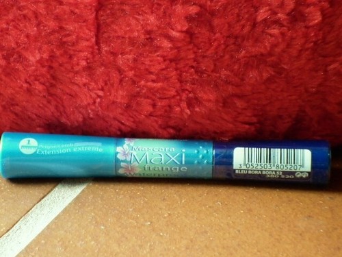 CC DIFFUSION LINE BOURJOIS MAXI FRANGE WATERPROOF MASCARA NEW 52 BLUE BORA NIGHT
