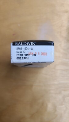 Baldwin 5398 004 A Older style thick door kit for sectional and ENTR Handlsets