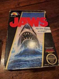 Jaws Cib Nes Nintendo