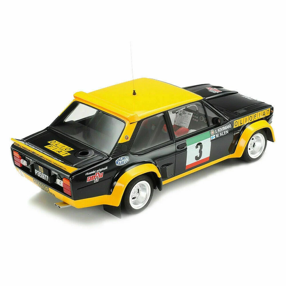 Tamiya 20069 Fiat 131 Abarth Rally Olio Fiat Kit Montaggio 1/20 - Immagine 3 di 4