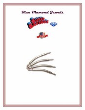 4pc.Watch Wristwatch Curved Spring Bars w/ NEW PROMO Buy 4 Sets  Get 1 Set FREE