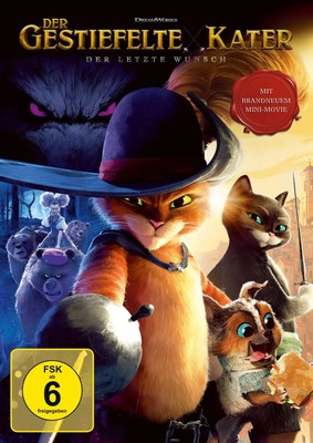 Der gestiefelte Kater: Der letzte Wunsch | Joel Crawford | DVD | 1x DVD-9 | 2022