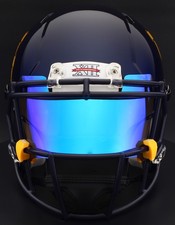 WEST VIRGINIA MOUNTAINEERS WVU Riddell Speed Full Size AUTHENTIC Football Helmet