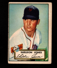 5989* 1952 Topps # 130 Sheldon Jones VG (no creases)