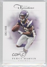 2012 Panini Prime Signatures 42/499 Percy Harvin #45 0o9