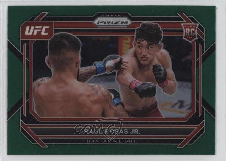 2023 Panini Prizm UFC Green Prizm Raul Rosas Jr Raul Rosas #8 02l5