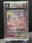 2019 S&M Miracle Twin #29 Mewtwo & Mew Tag Team GX RR BGS 9 Pokemon Card
